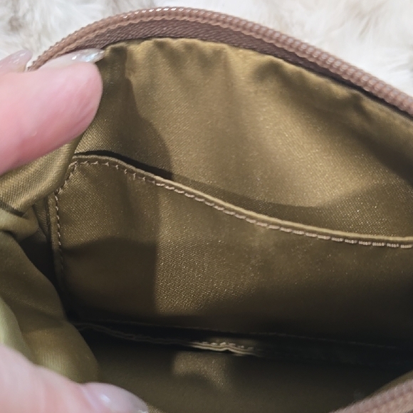 Coach Gold and Cream Wristlet - Picture 6 of 6